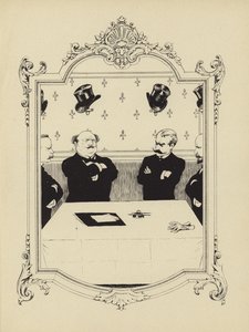 アイスクリームの思い出からの漫画 作： Albert Guillaume